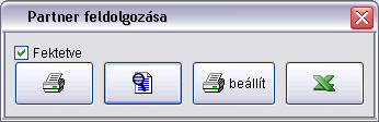 A feldolgozs eredmnynek nyomtatsa, vagy exportlsa
